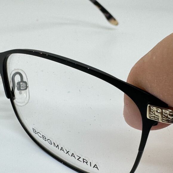 BCBGMAXAZRIA Anita Black Eyeglasses Frame 54-16-130mm B36mm H13682 - Picture 2 of 8